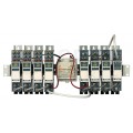 Szyna montażowa DIN TH35 1U RACK 19" biały TERRA