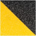 Taśma antypoślizgowa 50mm x 5m PVC żółto-czarna ostrzegawcza REBEL
