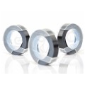 Taśma DYMO 3D plastikowa 9mm x 3m (czarna / biały nadruk) [2146913 ] do wytłaczarek Junior + Omega