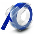 Taśma DYMO 3D plastikowa 9mm x 3m (niebieska / biały nadruk) [520106 / S0898140] ORYGINALNA do wytłaczarek Junior + Omega