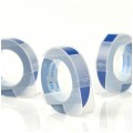 Taśma DYMO 3D plastikowa 9mm x 3m (niebieska / biały nadruk) [520106 / S0898140] ORYGINALNA do wytłaczarek Junior + Omega
