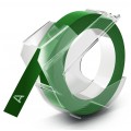 Taśma DYMO 3D plastikowa 9mm x 3m (zielona / biały nadruk) [520105 / S0898160] do wytłaczarek Junior + Omega