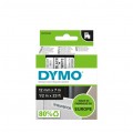 Taśma DYMO D1 Standard 12mm x 7m (biała / czarny nadruk) PACK 5szt. [45013 / S0720530] ORYGINALNA