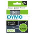 Taśma DYMO D1 Standard 12mm x 7m (przezroczysta / biały nadruk) [45020 / S0720600] ORYGINALNA