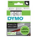 Taśma DYMO D1 Standard 19mm x 7m (biała / czarny nadruk) [45803 / S0720830] ORYGINALNA