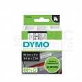 Taśma DYMO D1 Standard 19mm x 7m (biała / czarny nadruk) PACK 5szt. [45803 / S0720830] ORYGINALNA