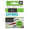 Taśma DYMO D1 Standard 19mm x 7m (czarna / biały nadruk) [45811 / S0720910] ORYGINALNA