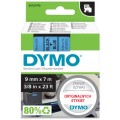 Taśma DYMO D1 Standard 9mm x 7m (niebieska / czarny nadruk) [40916 / S0720710] ORYGINALNA