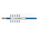 Taśma DYMO IND Rurka termokurczliwa 24mm x 1,5m (żółta/ czarny nadruk) RHINO Industrial [1805444] ORYGINALNA