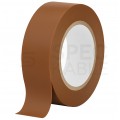Taśma izolacyjna PVC 15mm x 10m ERKO brązowa