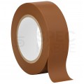Taśma izolacyjna PVC 15mm x 10m ERKO brązowa
