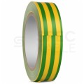 Taśma izolacyjna PVC 15mm x 10m ERKO żółto-zielona