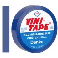 Taśma izolacyjna PVC 19mm x 10m Denka VINI-TAPE niebieska