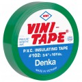 Taśma izolacyjna PVC 19mm x 10m Denka VINI-TAPE zielona
