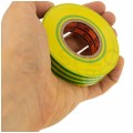 Taśma izolacyjna PVC Premium 19mm x 20m Repero 701 Super żółto-zielona