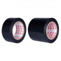 Taśma oznaczeniowa ostrzegawcza PVC 50mm x 33m SCAPA 2721 czarna