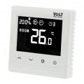 Termostat podłogowy regulator temperatury przewodowy / bezprzewodowy z WiFi i wyświetlaczem LCD IP30 HT-08 VOLT