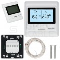 Termostat podłogowy regulator temperatury przewodowy z wyświetlaczem LCD IP20 HW500 GRAND MEYER