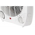 Termowentylator przenośny farelka z regulowanym termostatem (1000W / 2000W) TEESA TSA8025
