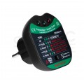 Tester gniazd zasilających 230V 2P+Z i zabezpieczeń MASTECH MS5902RTD