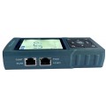 Tester kabli sieciowych RJ45 PREMIUM z pomiarem PoE, mocy optycznej długości przewodu FORSCHER FS8107