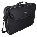 Torba na laptopa 15,6" czarna CLASSIC