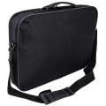 Torba na laptopa 15,6" czarna z czerwonym paskiem CLASSIC