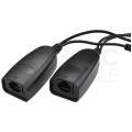 Transformator wideo BNC+DC RJ45 Komplet 1VP-D