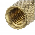 Tuleja mosiężna rozporowa M8 10x31 mm Kotwa wbijana do betonu KLIMAS 50szt