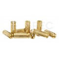 Tuleja mosiężna rozporowa M8 10x31 mm Kotwa wbijana do betonu KLIMAS 50szt