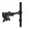 Uchwyt biurkowy do monitora LCD 13-27 cali 8kg uniwersalny czarny VESA MC-690