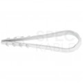 Uchwyt kablowy CMS 3-13mm do kabli i przewodów bezhalogenowa szary F-TRONIC 200szt