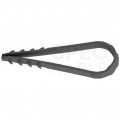 Uchwyt kablowy CMS UV 6-20mm do kabli i przewodów bezhalogenowa czarny F-TRONIC 200szt