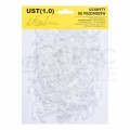 Uchwyt kablowy podwójny typu T wbijany UST-1,0 do kabli płaskich YDYp (2x2,5-3x1,0) 100szt.