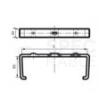 Uchwyt mocujący do kanału wentylacyjnego płaskiego 110x55 mm 2 sztuki airRoxy 02-410