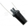 Uchwyt odciągowy dla kabli samonośnych okrągłych (3-7mm) 3kN z linką uchwytu 240mm fi:2,5mm TELCOLINE