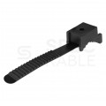 Uchwyt paskowy UP-30 czarny UV opaska fi:14-30mm do kabli i rur instalacyjnych RLm 100szt. PAWBOL