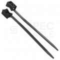 Uchwyt paskowy UP-35 czarny UV opaska fi:10-35mm do kabli i rur instalacyjnych RLm 100szt.