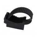 Uchwyt paskowy UP-50 czarny UV opaska fi:30-50mm do kabli i rur instalacyjnych RLm 10szt.