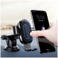 Uchwyt samochodowy grawitacyjny na telefon mocowany na przyssawke z ładowarką indukcyjna Osculum Baseus