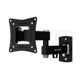 Uchwyt ścienny do telewizora TV obrotowy 10-27" 15kg czarny BLOW