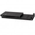 Uchwyt ścienny do urządzeń RACK 19" 4U 330mm czarny