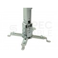 Uchwyt sufitowy, wieszak do projektora, rzutnika 43-65cm do 20kg srebrny VESA MC-581