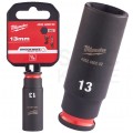 Udarowa nasadka sześciokątna długa adapter SHOCKWAVE 13mm 1/4" HEX MILWAUKEE