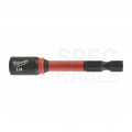 Udarowa nasadka sześciokątna magnetyczna adapter 1/4" HEX o długości 65mm MILWAUKEE