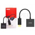 UNITEK Adapter DisplayPort 1.1a / VGA FHD@60 (wtyk / gniazdo) 15cm