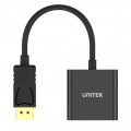 UNITEK Adapter DisplayPort 1.1a / VGA FHD@60 (wtyk / gniazdo) 15cm