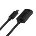 UNITEK Adapter USB 3.1 Typ-C / A PD czarny 1m
