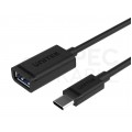 UNITEK Adapter USB 3.1 Typ-C / A PD czarny 1m