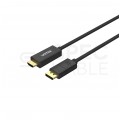 UNITEK Kabel DisplayPort - HDMI 4K@60 (wtyk / wtyk) 1,8m